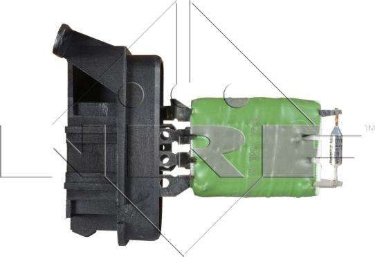 NRF 342022 - Resistor, interior blower xparts.lv