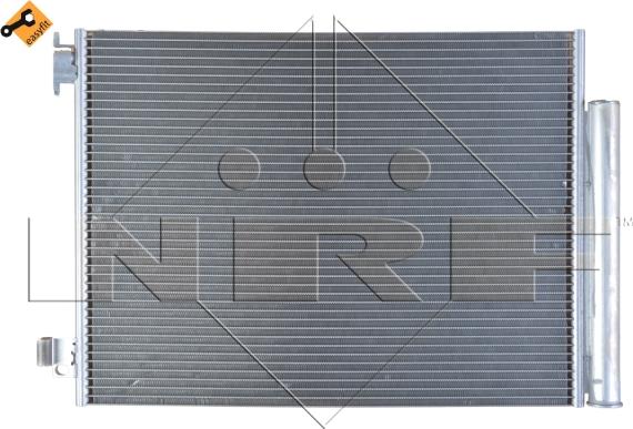 NRF 350212 - Condenser, air conditioning xparts.lv