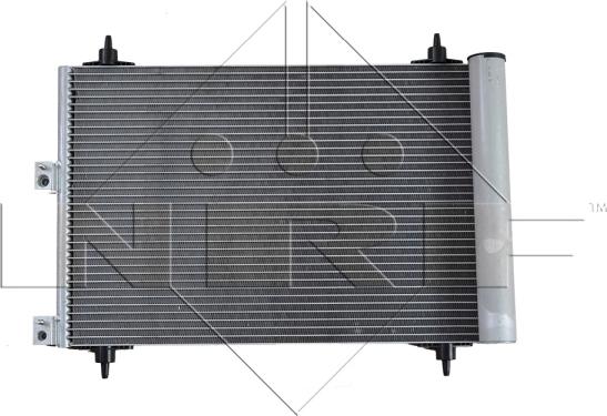 NRF 35843 - Condenser, air conditioning xparts.lv