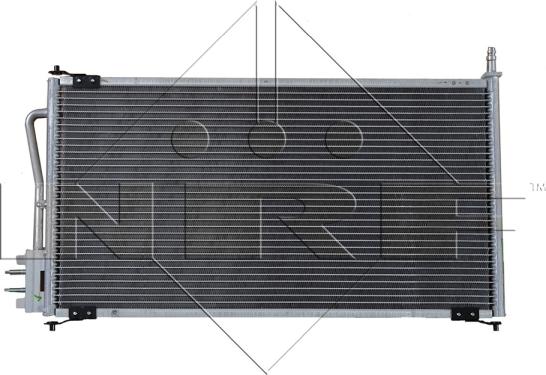 NRF 35345 - Конденсатор кондиционера xparts.lv