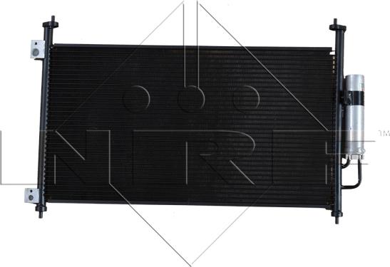 NRF 35763 - Condenser, air conditioning xparts.lv