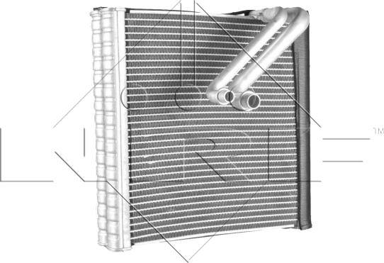 NRF 36158 - Evaporator, air conditioning xparts.lv