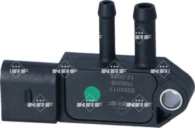 NRF 708026 - Sensor, exhaust pressure xparts.lv