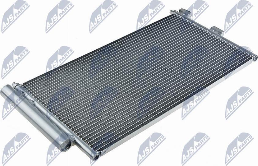 NTY CCS-FT-015 - Condenser, air conditioning xparts.lv