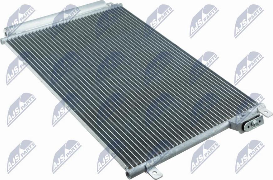 NTY CCS-FT-023 - Condenser, air conditioning xparts.lv
