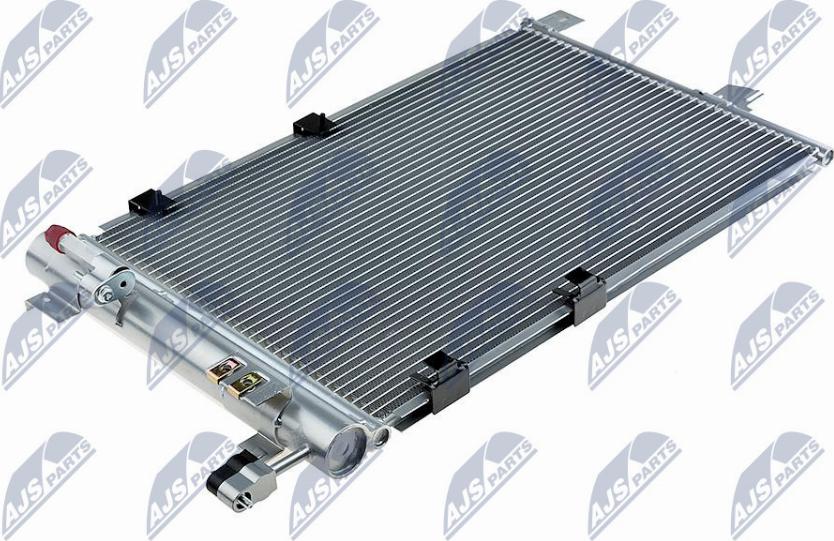 NTY CCS-PL-007 - Condenser, air conditioning xparts.lv