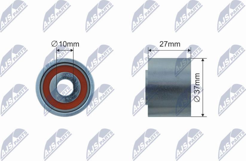 NTY RNK-CT-064 - Deflection / Guide Pulley, v-ribbed belt xparts.lv