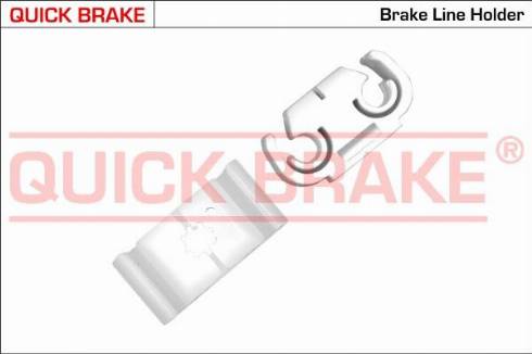 OJD Quick Brake W - Кронштейн, трубопровод тормозно xparts.lv