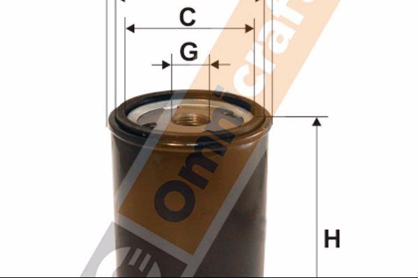 Omnicraft 2136107 - Oil Filter xparts.lv