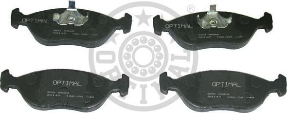 Optimal 9869 - Brake Pad Set, disc brake xparts.lv
