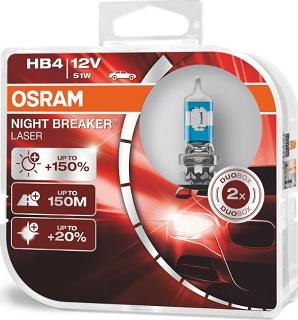 Osram 9006NL-HCB - Лампа накаливания, фара дальнего света xparts.lv
