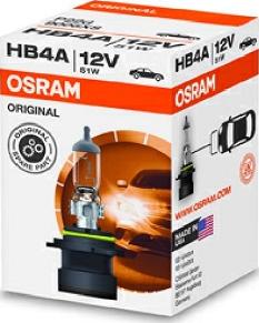 Osram 9006XS - Kvēlspuldze, Tālās gaismas lukturis xparts.lv