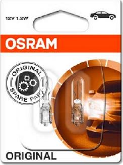 Osram 2721-02B - Лампа накаливания, освещение салона xparts.lv