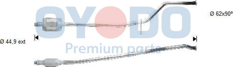 Oyodo 10N0051-OYO - Katalizators xparts.lv