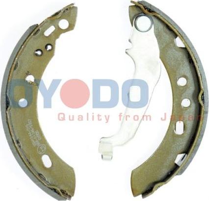 Oyodo 25H1044-OYO - Brake Shoe Set xparts.lv