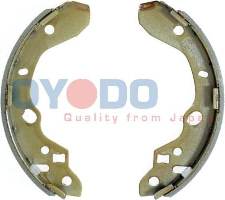 Oyodo 25H3043-OYO - Комплект тормозных колодок, барабанные xparts.lv