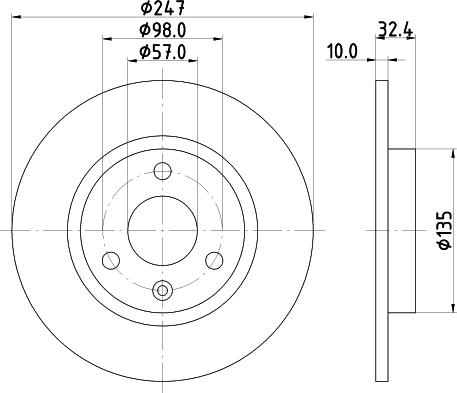 Pagid 50612 - Bremžu diski xparts.lv