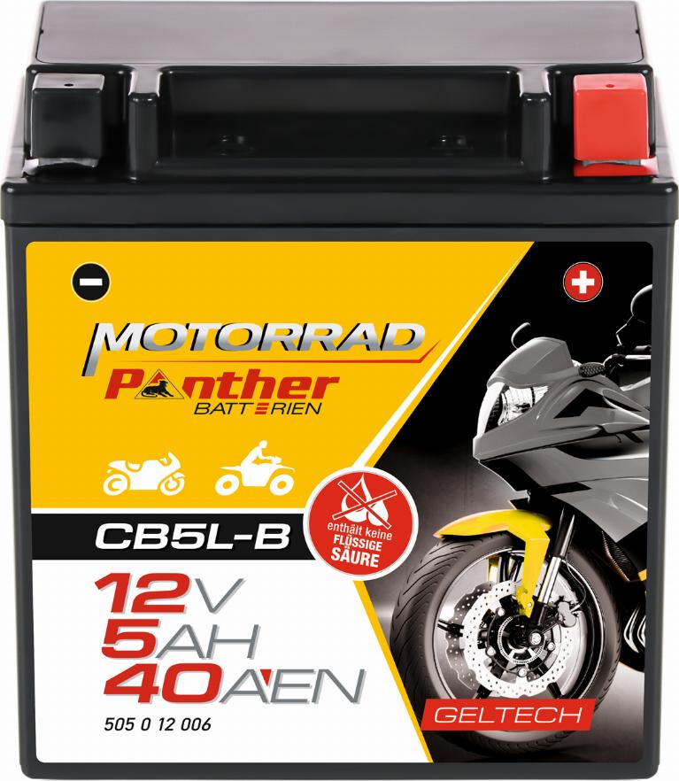 PANTHER GB.5051277 - Startera akumulatoru baterija xparts.lv