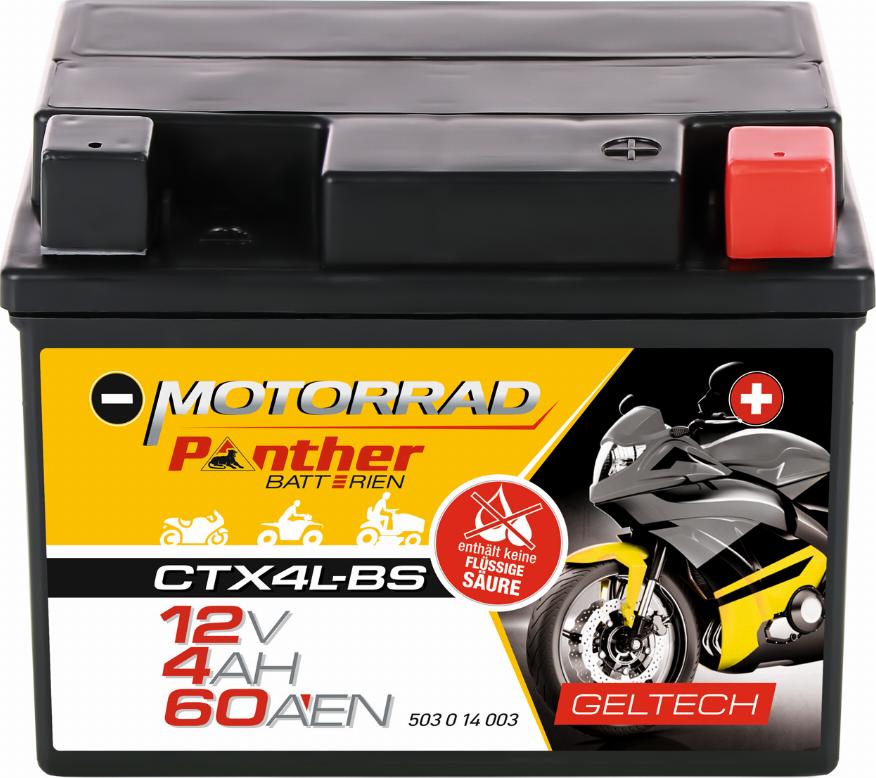 PANTHER GB.5031477 - Startera akumulatoru baterija xparts.lv