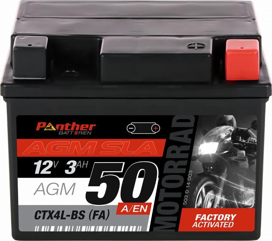 PANTHER MB.5031433 - Startera akumulatoru baterija xparts.lv