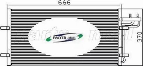 Parts-Mall PXNC2-005 - Kondensators, Gaisa kond. sistēma xparts.lv
