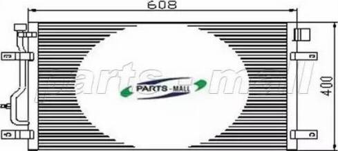 Parts-Mall PXNCT-005 - Kondensators, Gaisa kond. sistēma xparts.lv