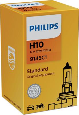 PHILIPS 9145C1 - Лампа накаливания, противотуманная фара xparts.lv
