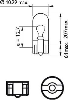 PHILIPS 13961B2 - Bulb, indicator xparts.lv