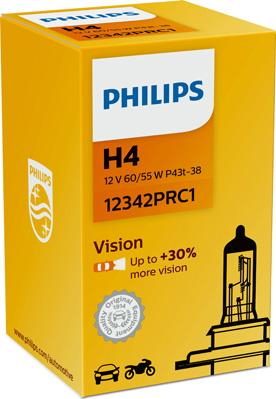 PHILIPS 12342PRC1 - Kvēlspuldze, Tālās gaismas lukturis xparts.lv