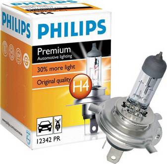 PHILIPS 12342PR - Лампа накаливания, противотуманная фара xparts.lv