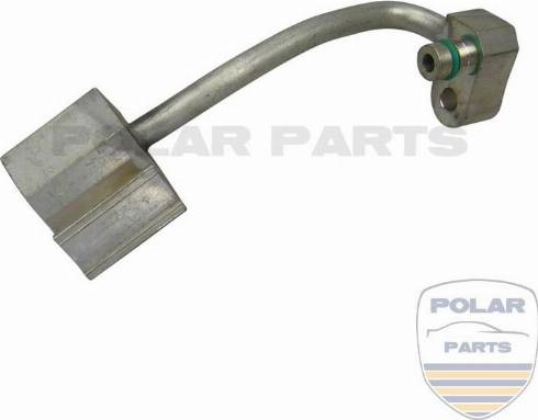 PolarParts 10004691 - High / Low Pressure Line, air conditioning xparts.lv