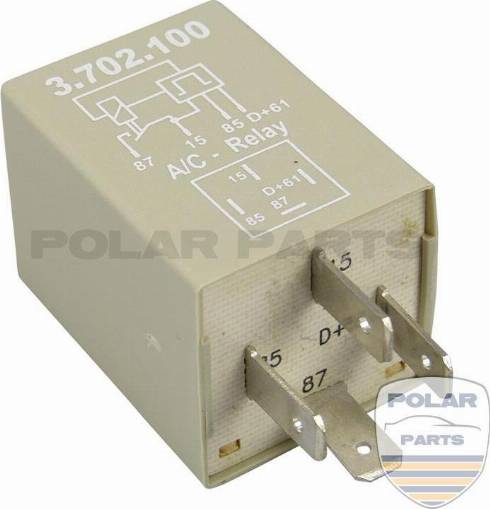 PolarParts 10001740 - Реле, кондиционер xparts.lv