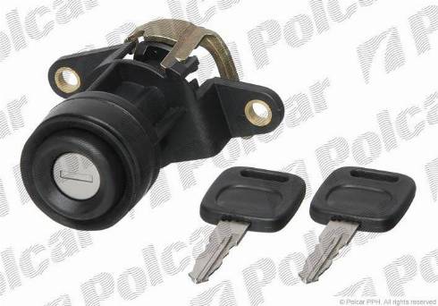 Polcar 9547Z-15 - Tailgate Lock xparts.lv