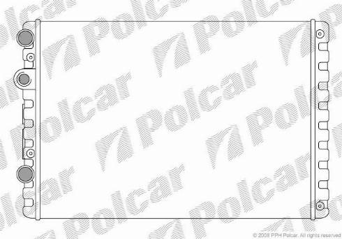Polcar 952408A2 - Radiators, Motora dzesēšanas sistēma xparts.lv