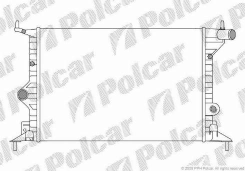 Polcar 551608A1 - Dzesētājs, Elektroauto akumulatoru baterija (EVB) xparts.lv