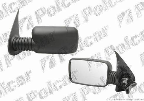 Polcar 3001521E - Ārējais atpakaļskata spogulis xparts.lv