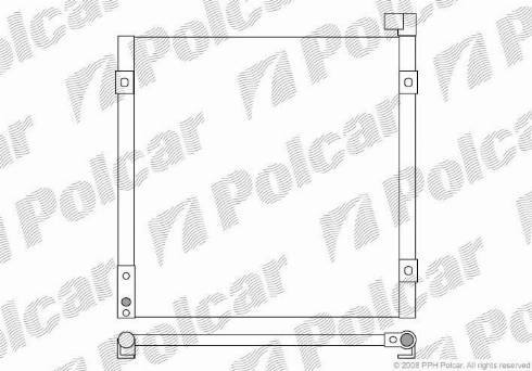 Polcar 3810K8C1 - Kondensatorius, oro kondicionierius xparts.lv
