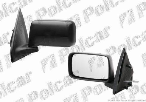 Polcar 3209511E - Ārējais atpakaļskata spogulis xparts.lv