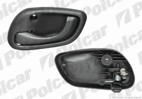 Polcar 7424ZW41 - Durų rankenėlė xparts.lv