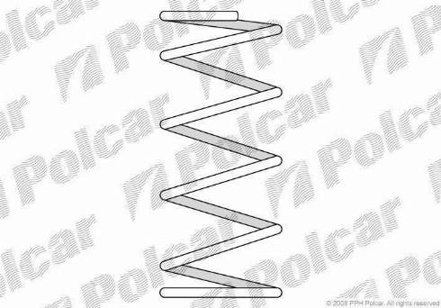 Polcar ST528407 - Coil Spring xparts.lv