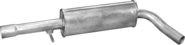 Polmo 01.106 - Средний глушитель выхлопных газов xparts.lv