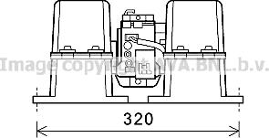 Prasco MN8086 - Elektromotors, Salona ventilācija xparts.lv