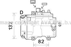Prasco TOK623 - Kompresors, Gaisa kond. sistēma xparts.lv