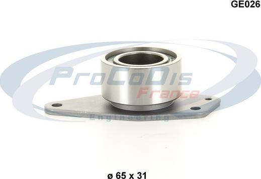Procodis France GE026 - Deflection / Guide Pulley, timing belt xparts.lv