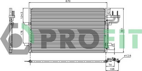 Profit PR 2537C1 - Kondensators, Gaisa kond. sistēma xparts.lv