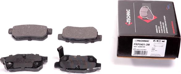 Protechnic PRP0401-3M - Brake Pad Set, disc brake xparts.lv