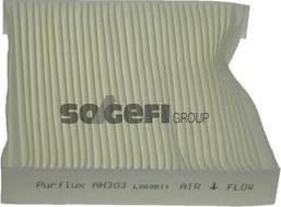 Purflux AH303 - Filter, interior air xparts.lv