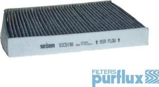 Purflux AHC484 - Filtrs, Salona telpas gaiss xparts.lv
