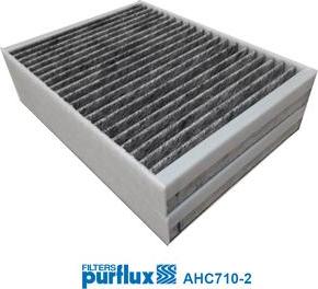 Purflux AHC710-2 - Filter, interior air xparts.lv