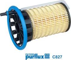 Purflux C827 - Degvielas filtrs xparts.lv